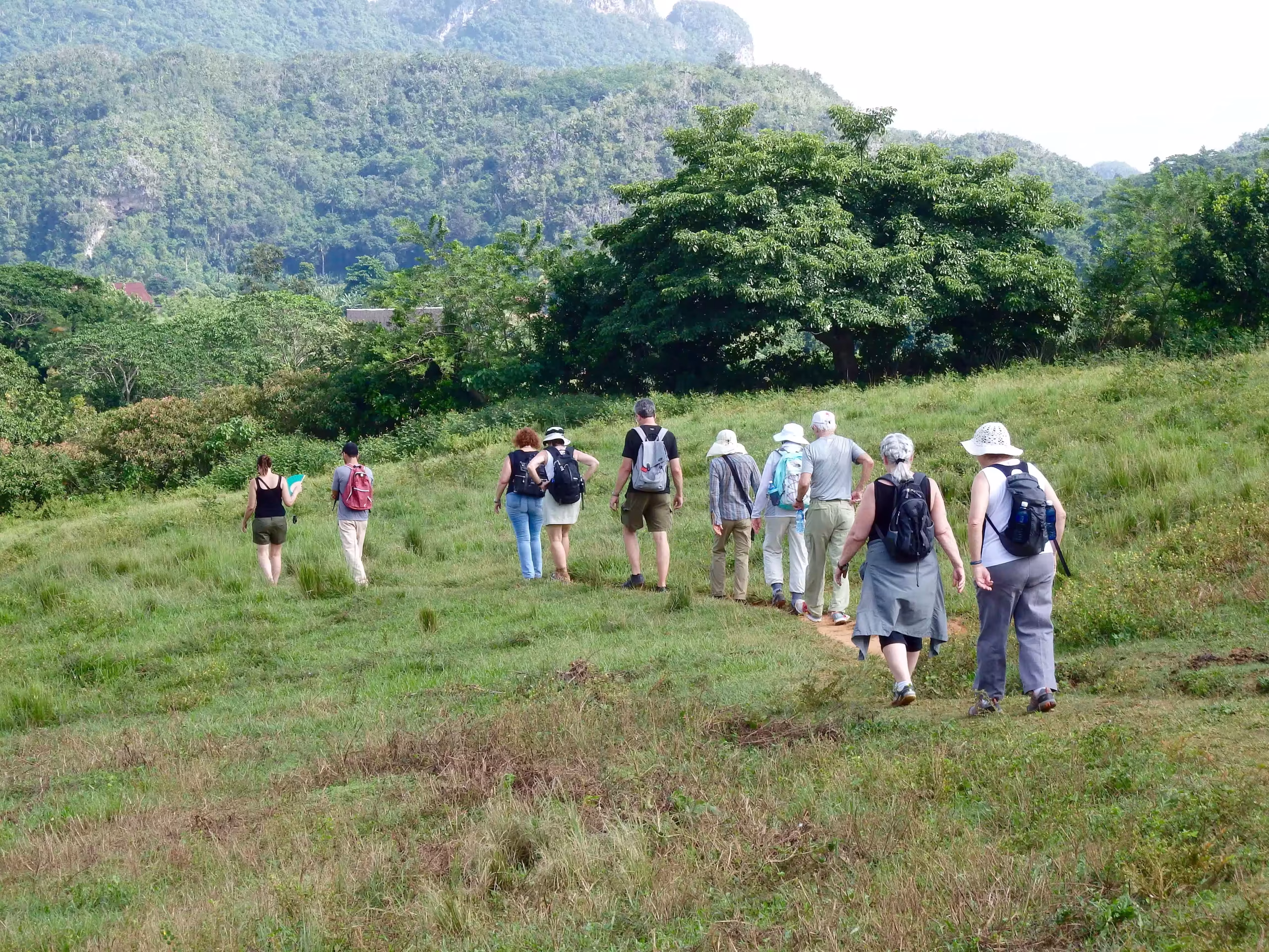 Walking Arusha National Park